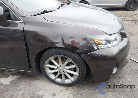 2011 Lexus Ct 200H Premium z USA, uszkodzony, nr VIN JTHKD5BH5B2026225